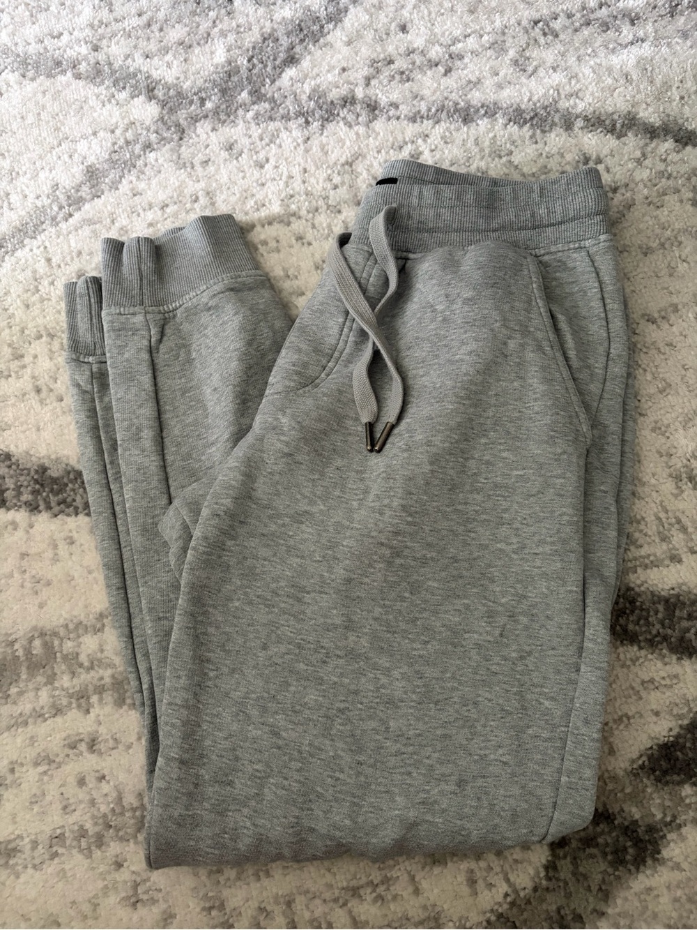 Calvin Klein Light Gray Fleece Sweatpants